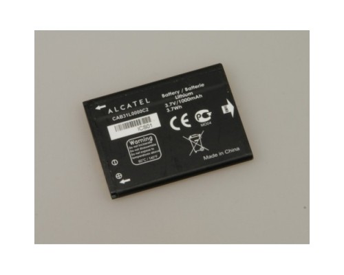 Акумуляторна батарея Alcatel OT813, OT813D (CAB31L0000C2) [Original PRC] 12 міс. гарантії