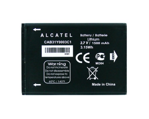 Аккумулятор для Alcatel One Touch 5030D/6040 (CAB31Y0003C1) [Original PRC] 12 мес. гарантии