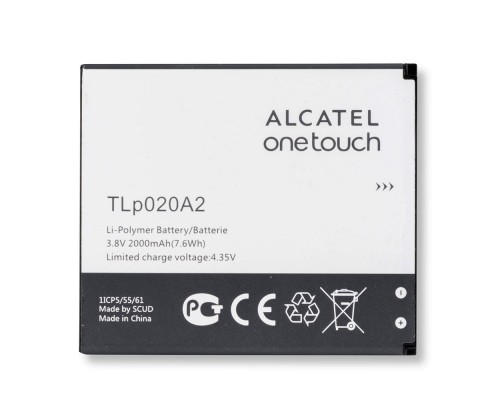 Акумулятор Alcatel One Touch 5050/TLp020A2 [Original PRC] 12 міс. гарантії