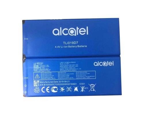 Акумулятор Alcatel TLi019D7 (для 5033 5033D 5033X 5033Y 5033A 5033T 5033J На Telstra Essential Plus 2018) 2000mAh [Original PRC] 12 міс. гарантії