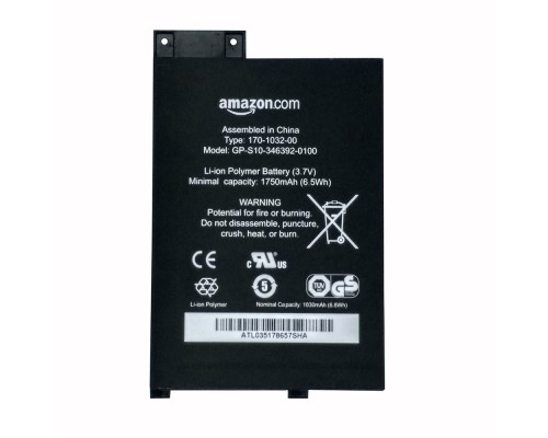 Аккумулятор для Amazon Kindle 3 (GP-S10-346392-0100) S11GTSF01A [Original PRC] 12 мес. гарантии