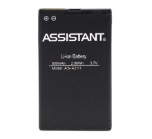 Аккумулятор для Assistant AS-4211 (BL-4U) [Original PRC] 12 мес. гарантии