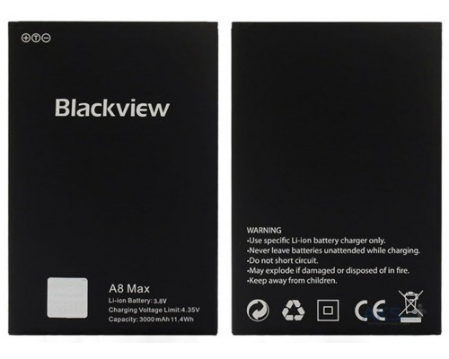 Акумулятор Blackview A8 Max [Original] 12 міс. гарантії