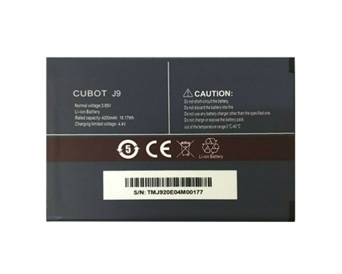 Аккумулятор для CUBOT J9 [Original PRC] 12 мес. гарантии