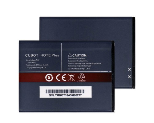 Аккумулятор для Cubot Note Plus [Original PRC] 12 мес. гарантии