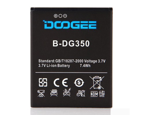 Акумулятор Doogee DG350 2200mAh [Original PRC] 12 міс. гарантії