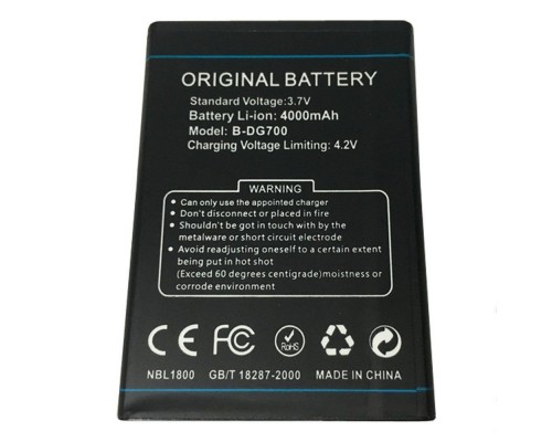 Аккумулятор для Doogee DG700 4000 mAh [Original PRC] 12 мес. гарантии