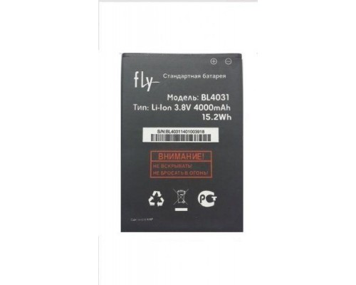 Акумулятор Fly BL4031 (IQ4403) [Original PRC] 12 міс. гарантії