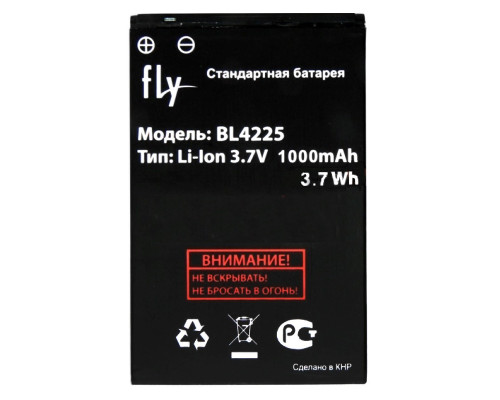 Аккумулятор для Fly (BL4225) DS107, DS120, E134, E151 Wi-Fi [Original PRC] 12 мес. гарантии