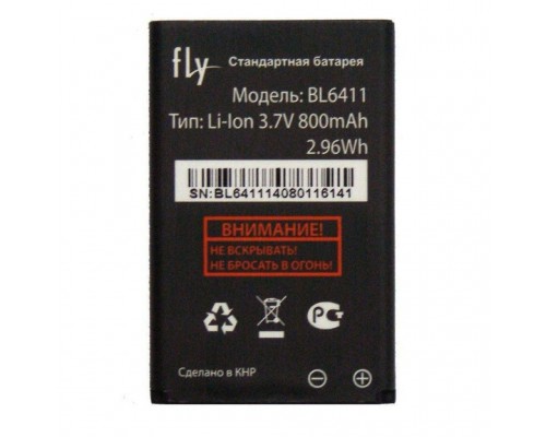 Аккумулятор для Fly BL6411 / DS107D [Original] 12 мес. гарантии