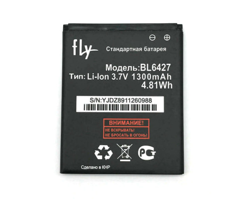 Аккумулятор для Fly BL6427 / FS407 [Original PRC] 12 мес. гарантии