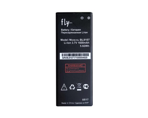 Аккумулятор для Fly BL9107 (5S) [Original PRC] 12 мес. гарантии