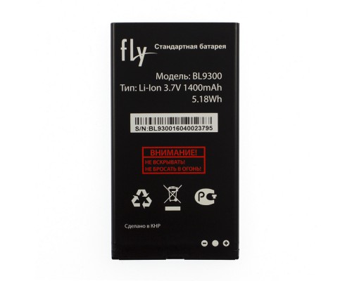 Акумулятор Fly BL9300/TS112 [Original PRC] 12 міс. гарантії