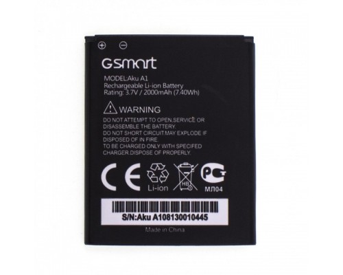 Аккумулятор для Gigabyte GSmart AKU A1 [Original PRC] 12 мес. гарантии