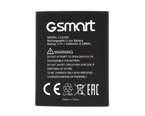 Аккумулятор для Gigabyte GSmart CLASSIC [Original PRC] 12 мес. гарантии