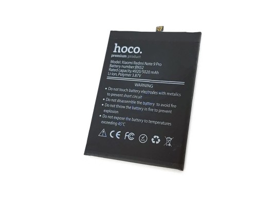 Аккумулятор Hoco Xiaomi BN52 Redmi Note 9 Pro