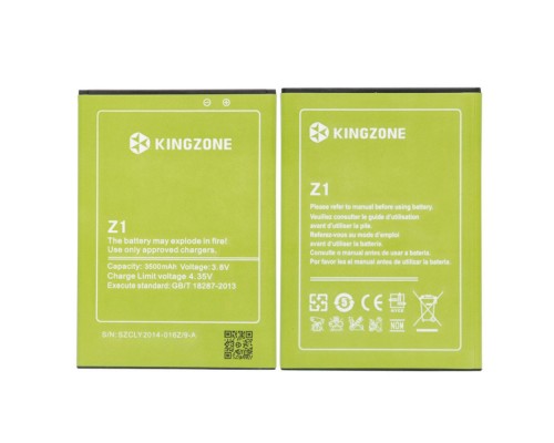 Аккумулятор для KingZone Z1 (3500 mAh) [Original PRC] 12 мес. гарантии