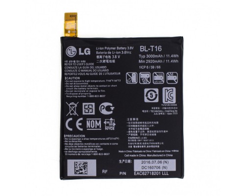 Акумулятор LG BL-T16 G Flex 2 H955 [Original PRC] 12 міс. гарантії