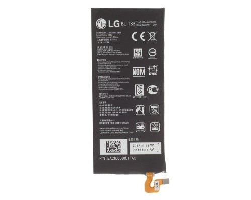 Акумулятор LG BL-T33 M700 Q6 Dual Sim/M700 N/Q6 Plus/Q6a [Original PRC] 12 міс. гарантії