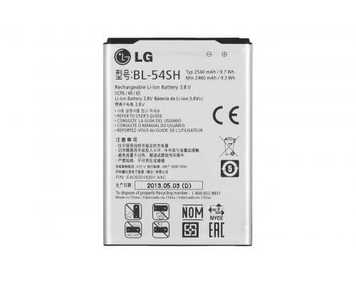 Акумулятор LG D724/L90/BL-54SH [Original] 12 міс. гарантії
