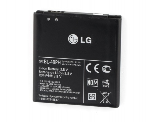 Акумулятор LG F120/BL-49PH [Original] 12 міс. гарантії