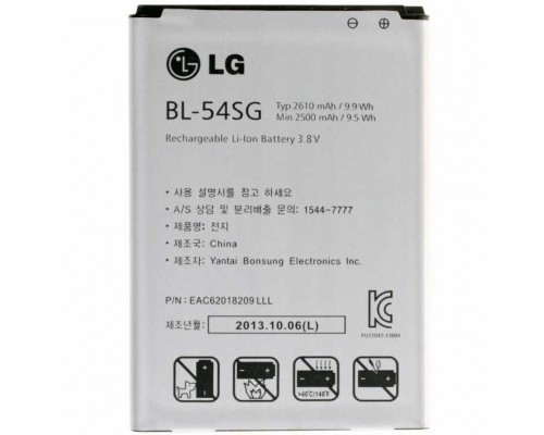 Акумулятор LG F300L/BL-54SG [Original] 12 міс. гарантії