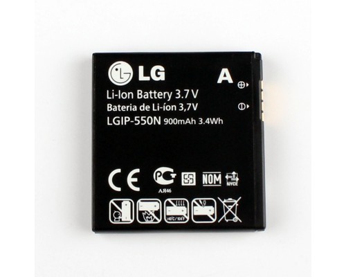 Акумулятор LG GD510, LGIP-550N [Original PRC] 12 міс. гарантії