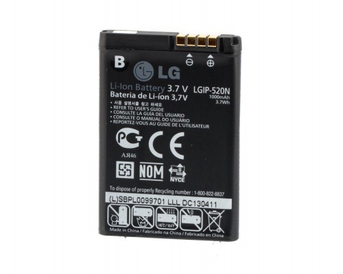 Акумулятор LG GD900, LGIP-520N [Original PRC] 12 міс. гарантії