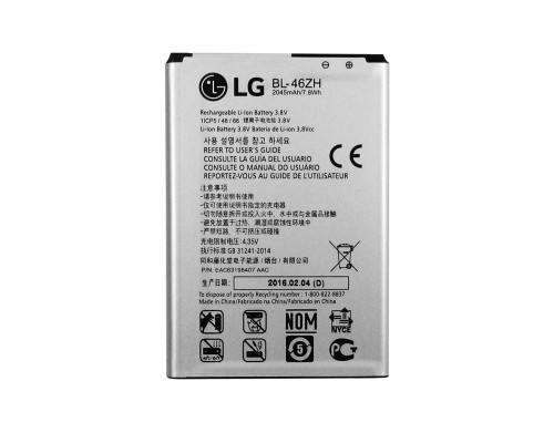 Акумулятор LG K7 X210DS (BL-46ZH) [Original PRC] 12 міс. гарантії
