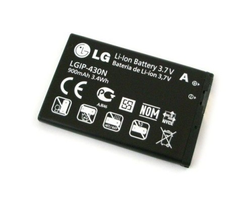 Акумулятор LG LGIP-430N: GW300, GS290 та ін. [Original PRC] 12 міс. гарантії 900 mAh