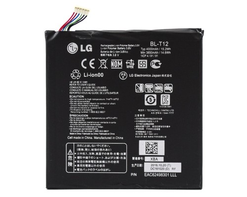 Аккумулятор для LG V400 / G Pad 7.0 BL-T12 [Original] 12 мес. гарантии