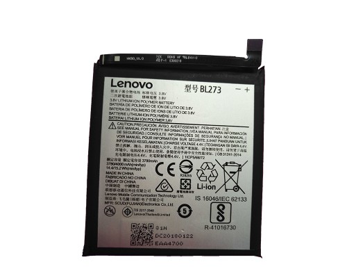 Аккумулятор для Lenovo BL273 / K8 Plus / K6 Note [Original PRC] 12 мес. гарантии