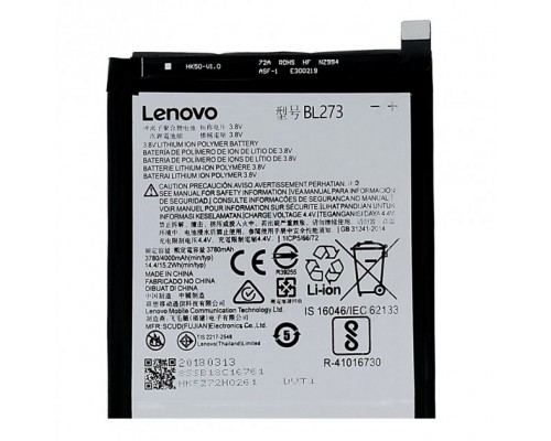 Акумулятор Lenovo K6 Note/K8 Plus/BL273 [Original] 12 міс. гарантії