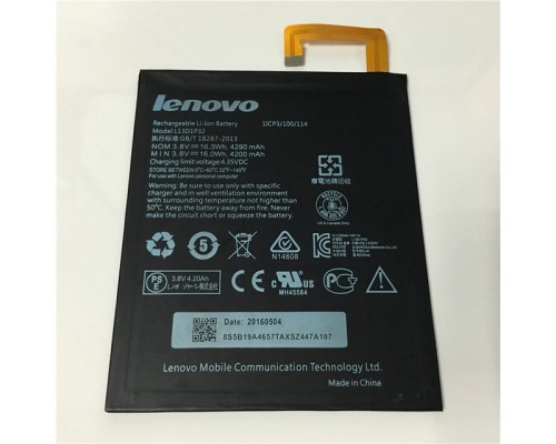 Аккумулятор для Lenovo L13D1P32 A5500 IdeaTab/ A8-50F/ A8-50 [Original PRC] 12 мес. гарантии