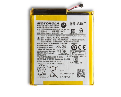 Аккумулятор для Motorola JS40 - XT1929-8 Moto Z3 Play/ XT1929-1/ XT1929-4/ XT1929-5 [Original] 12 мес. гарантии