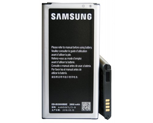 Аккумулятор +NFC для Samsung G900 Galaxy S5 / EB-BG900BBE [Original] 12 мес. гарантии