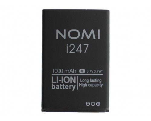Акумулятор Nomi NB-247/i247 [Original PRC] 12 міс. гарантії
