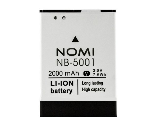 Аккумулятор для Nomi NB-5001 i5001 [Original PRC] 12 мес. гарантии