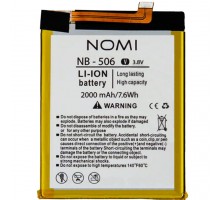 Аккумулятор для Nomi NB-506 - i506 Shine [Original PRC] 12 мес. гарантии