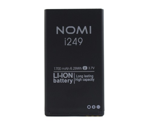 Акумулятор Nomi i249/Viaan V-281 [Original PRC] 12 міс. гарантії