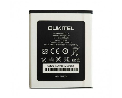 Акумулятор Oukitel C1 (1500mAh) [Original PRC] 12 міс. гарантії