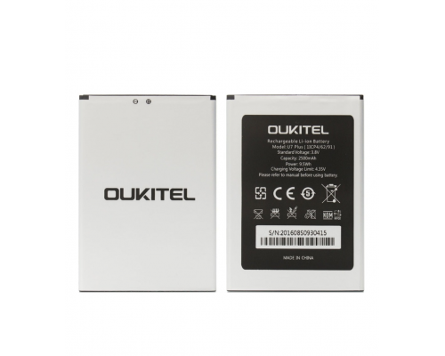 Акумулятор Oukitel U7 Plus/U7 Max [Original PRC] 12 міс. гарантії