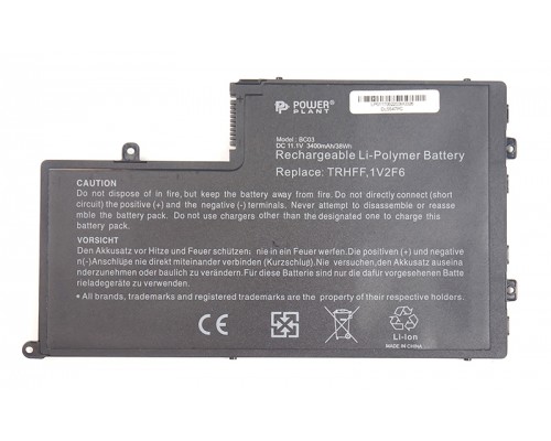 Аккумулятор PowerPlant для ноутбуков DELL Inspiron 15-5547 Series (TRHFF, DL5547PC) 11.1V 3400mAh