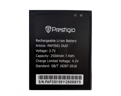 Аккумулятор для Prestigio PAP3501 [Original PRC] 12 мес. гарантии
