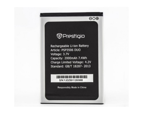 Аккумулятор для Prestigio Wize M3 / 3506 / PSP3506 / PAP3506 [Original PRC] 12 мес. гарантии