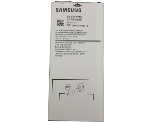 Аккумулятор для Samsung A710, Galaxy A7-2016 (EB-BA710ABE) [Original PRC] 12 мес. гарантии