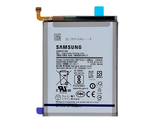 Акумулятор Samsung M20S M207/M30S M307/M21 M215/M21S F415 - EB-BM207ABY 6000 mAh [Original] 12 міс. гарантії