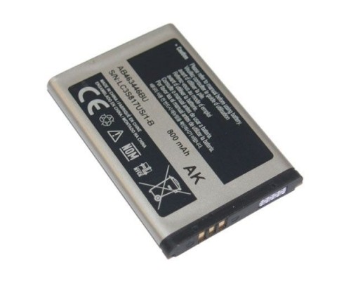 Аккумулятор для Samsung X200, X300, X500, X630, B220, C160, C300 и др. (AB463446B, BST3108BC) [Original PRC] 12 мес. гарантии
