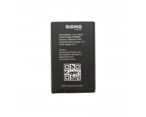 Акумуляторна батарея Sigma Track [Original PRC] 12 міс. гарантії