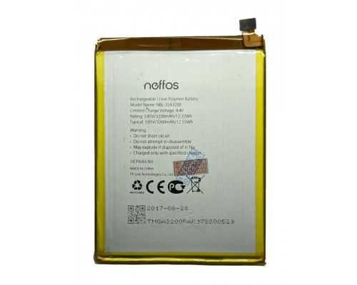 Акумуляторна батарея TP-Link NBL-35A3200 Neffos N1, TP908A [Original PRC] 12 міс. гарантії